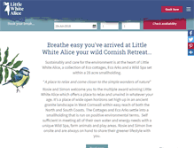 Tablet Screenshot of littlewhitealice.co.uk
